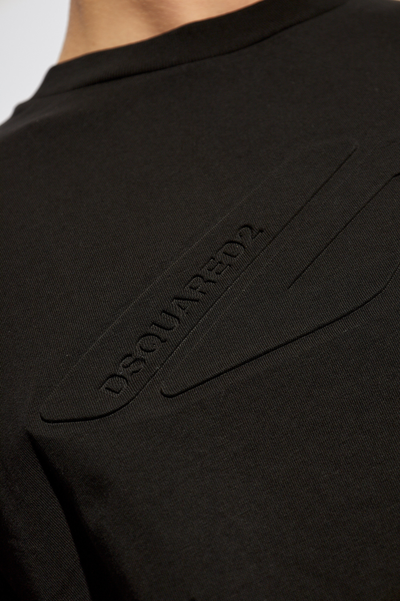 Dsquared2 Short-sleeved T-shirt In Black