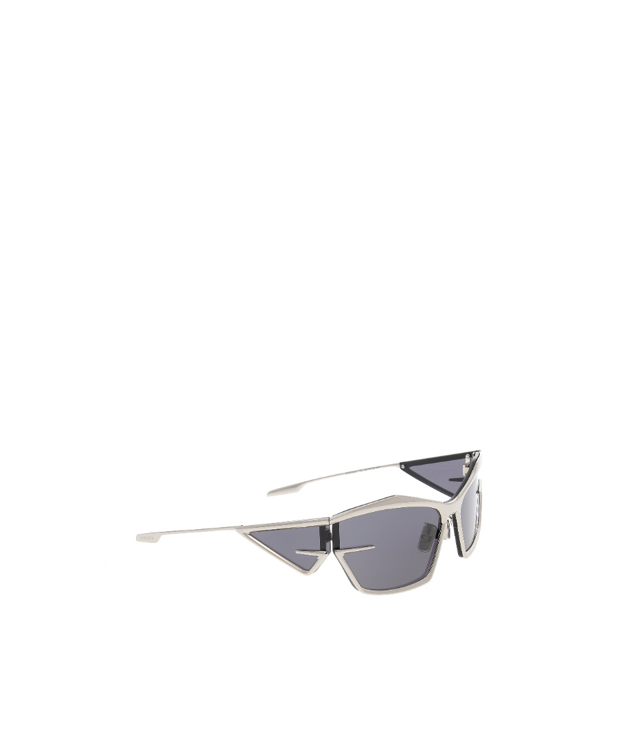 Givenchy Giv Cut Shield-frame Sunglasses In Gray