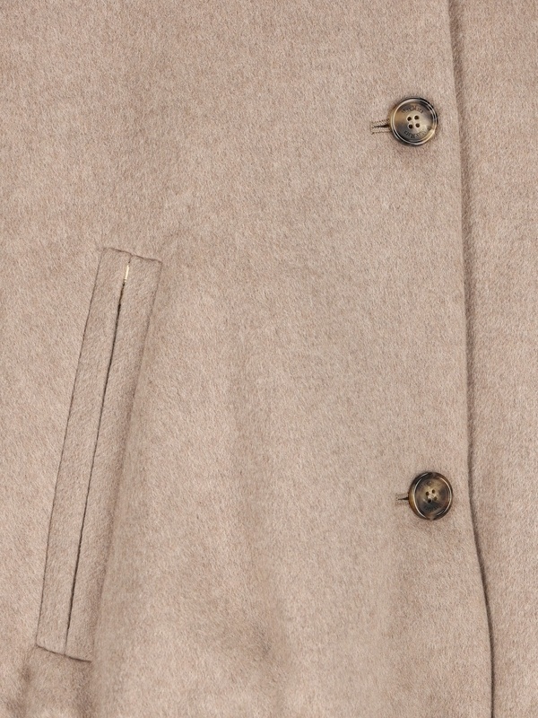 Max Mara Long Sleeve Casual Jacket In Gray