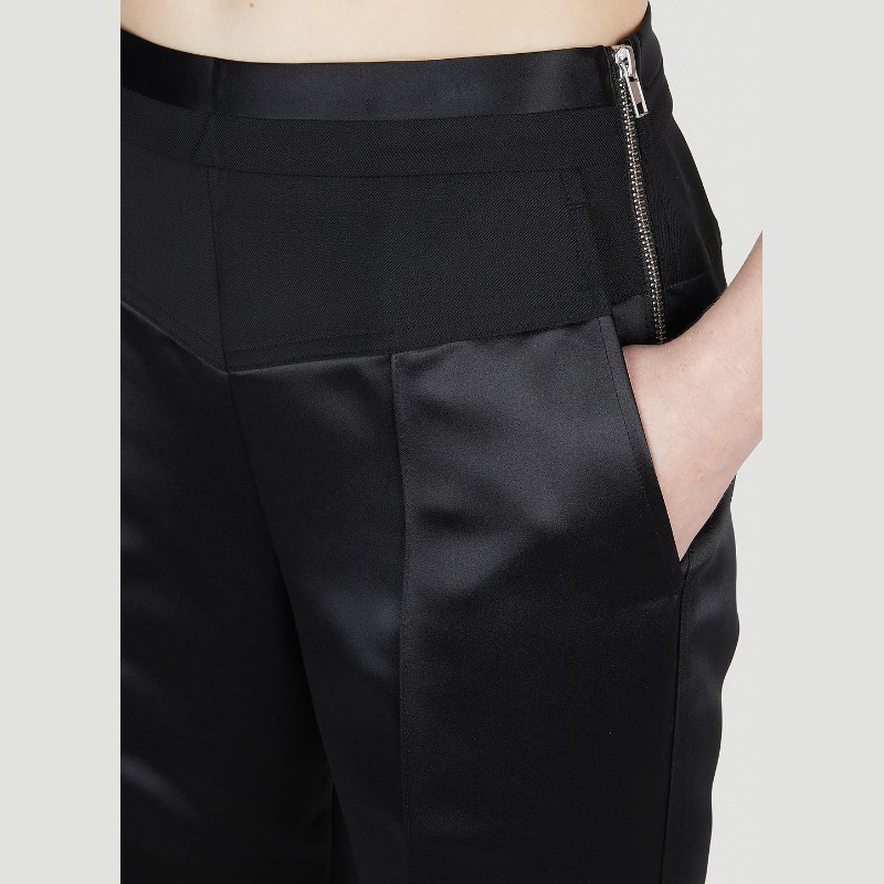Helmut Lang Tuxedo Pants In Black