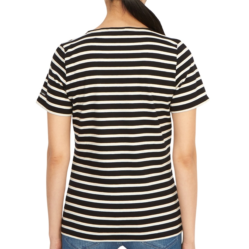 Saint James Striped Short-sleeved T-shirt In Multi