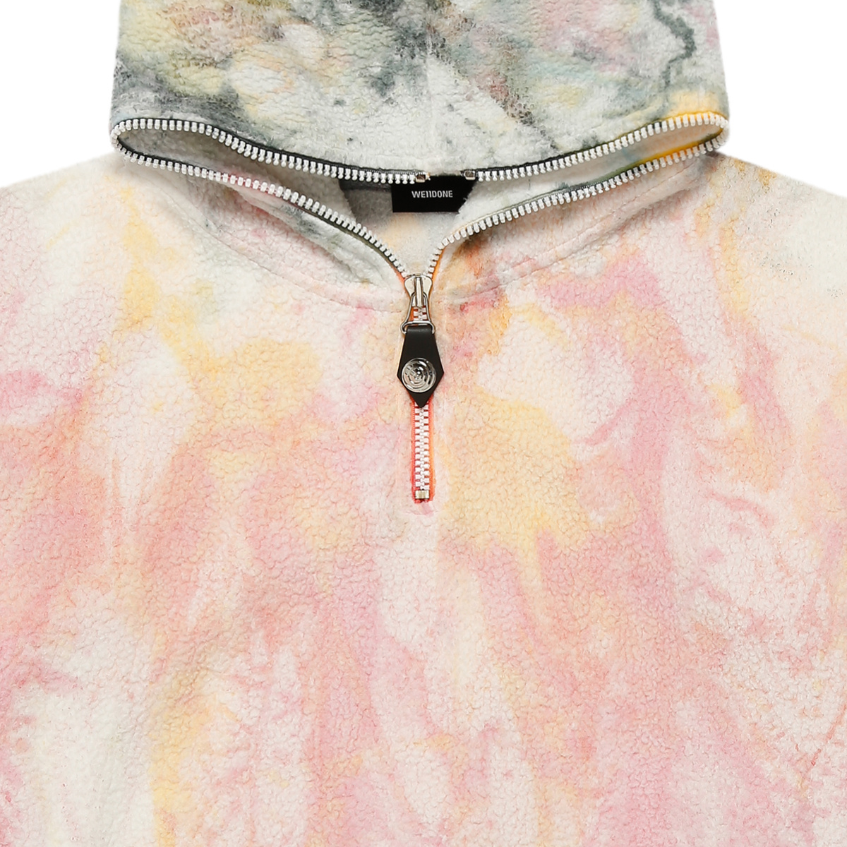 We11 Done Tie-dyeing Design Sweater In Gray