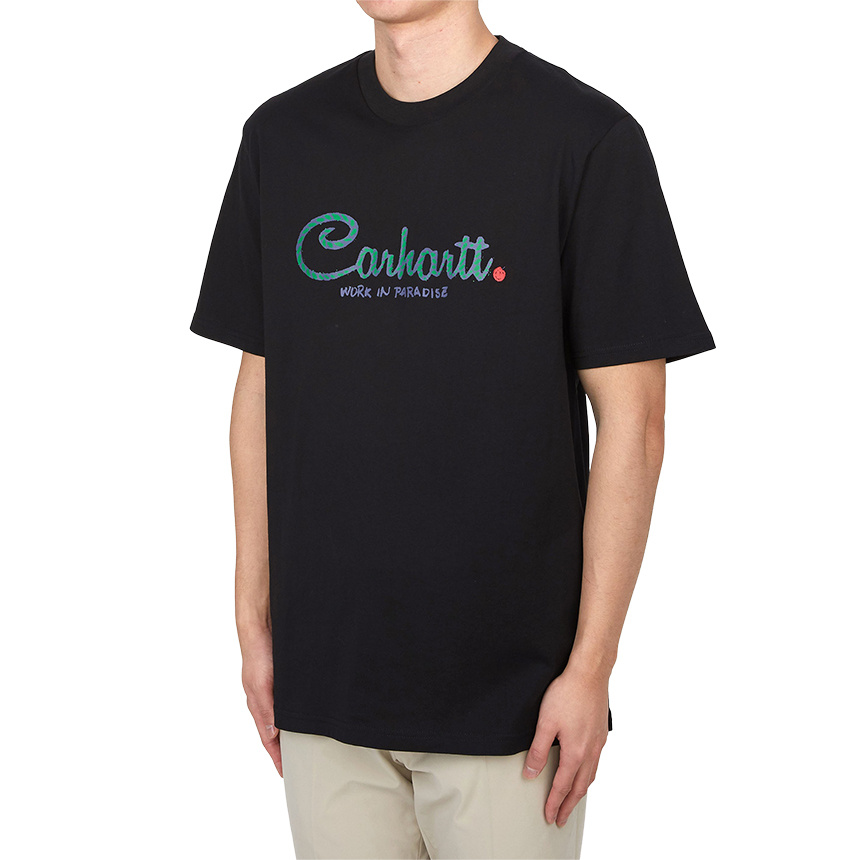 Carhartt Short-sleeved T-shirt In Black