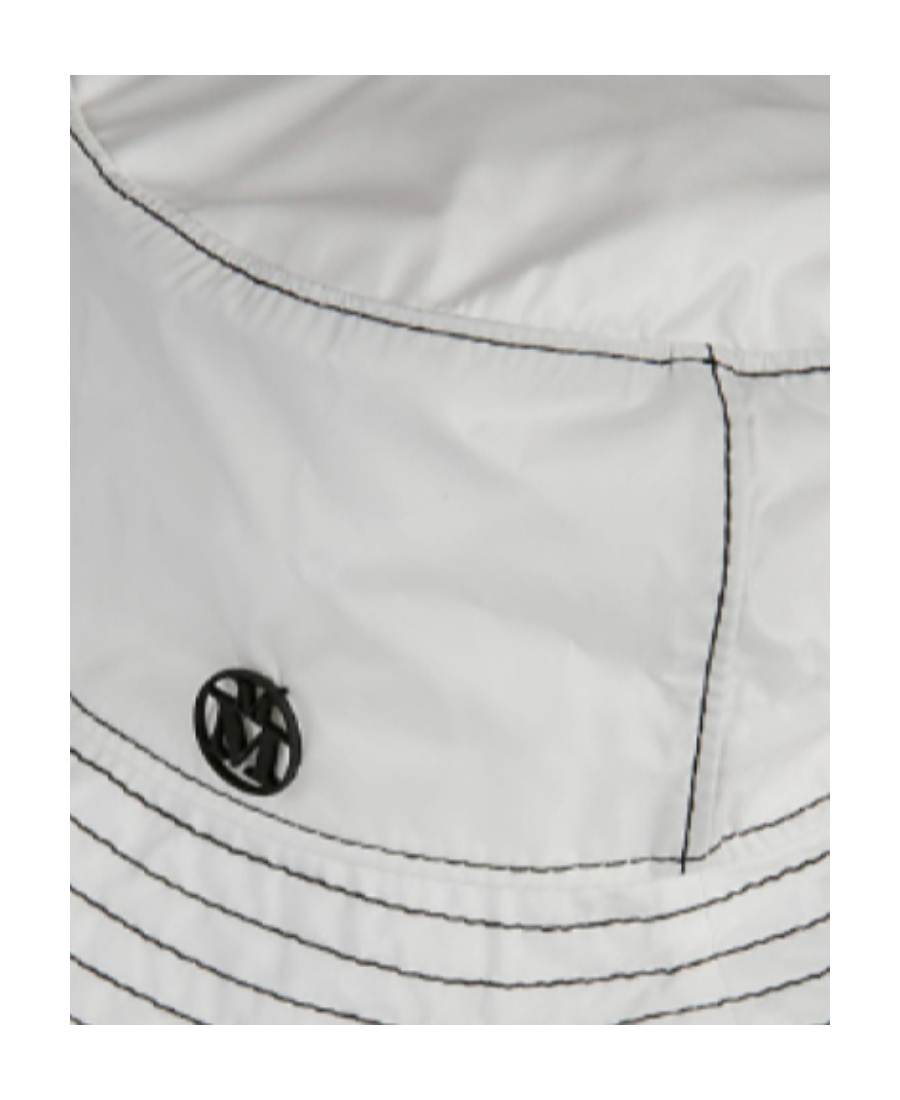MAISON MICHEL LOGO-PLAQUE COTTON BUCKET HAT