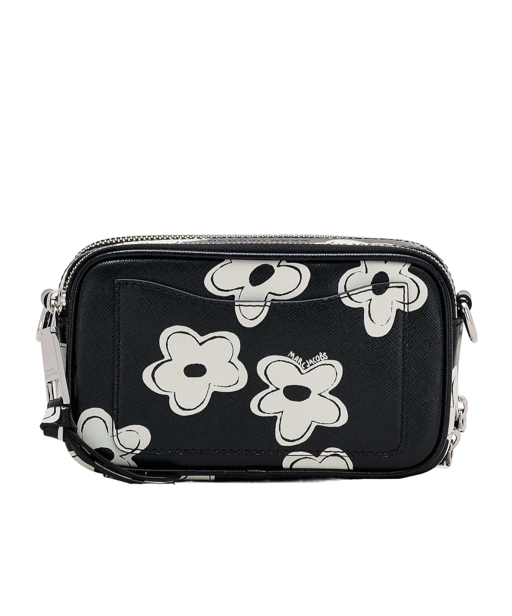 Marc Jacobs Zippered Shoulder Bag In Black