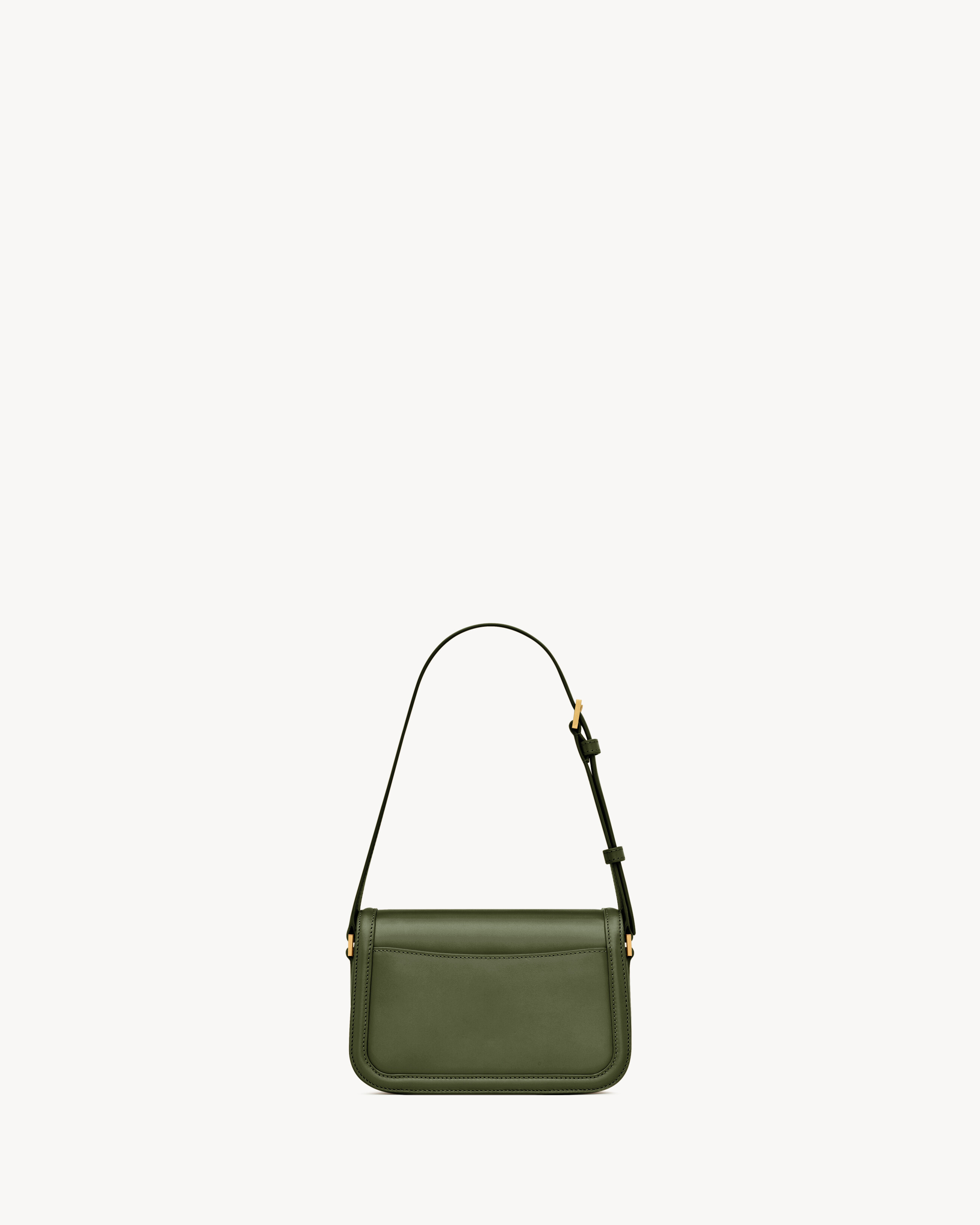 Saint Laurent Mini Solferino Shoulder Bag In Green