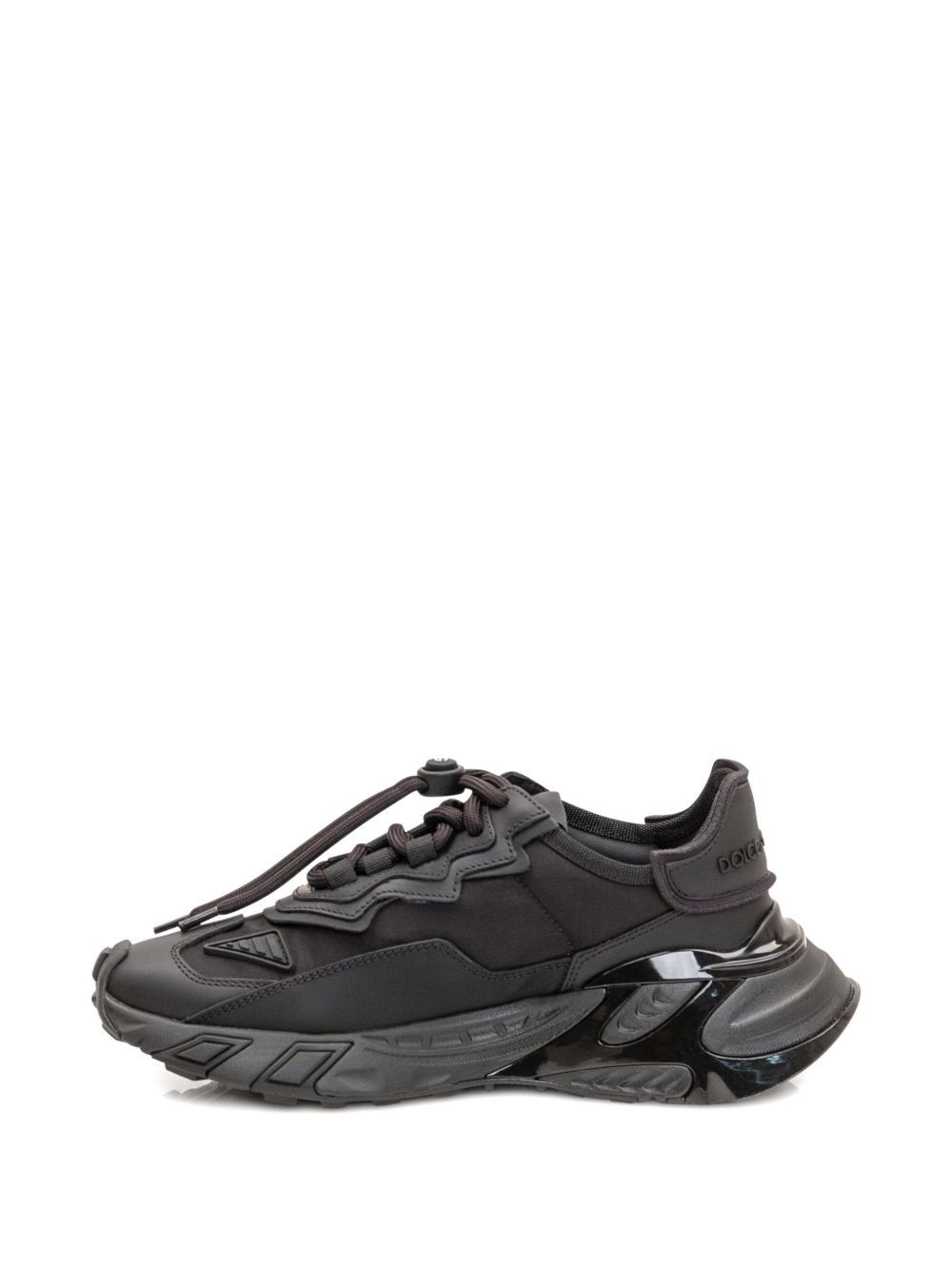 Dolce & Gabbana Day Faster Low-top Sneakers In Black