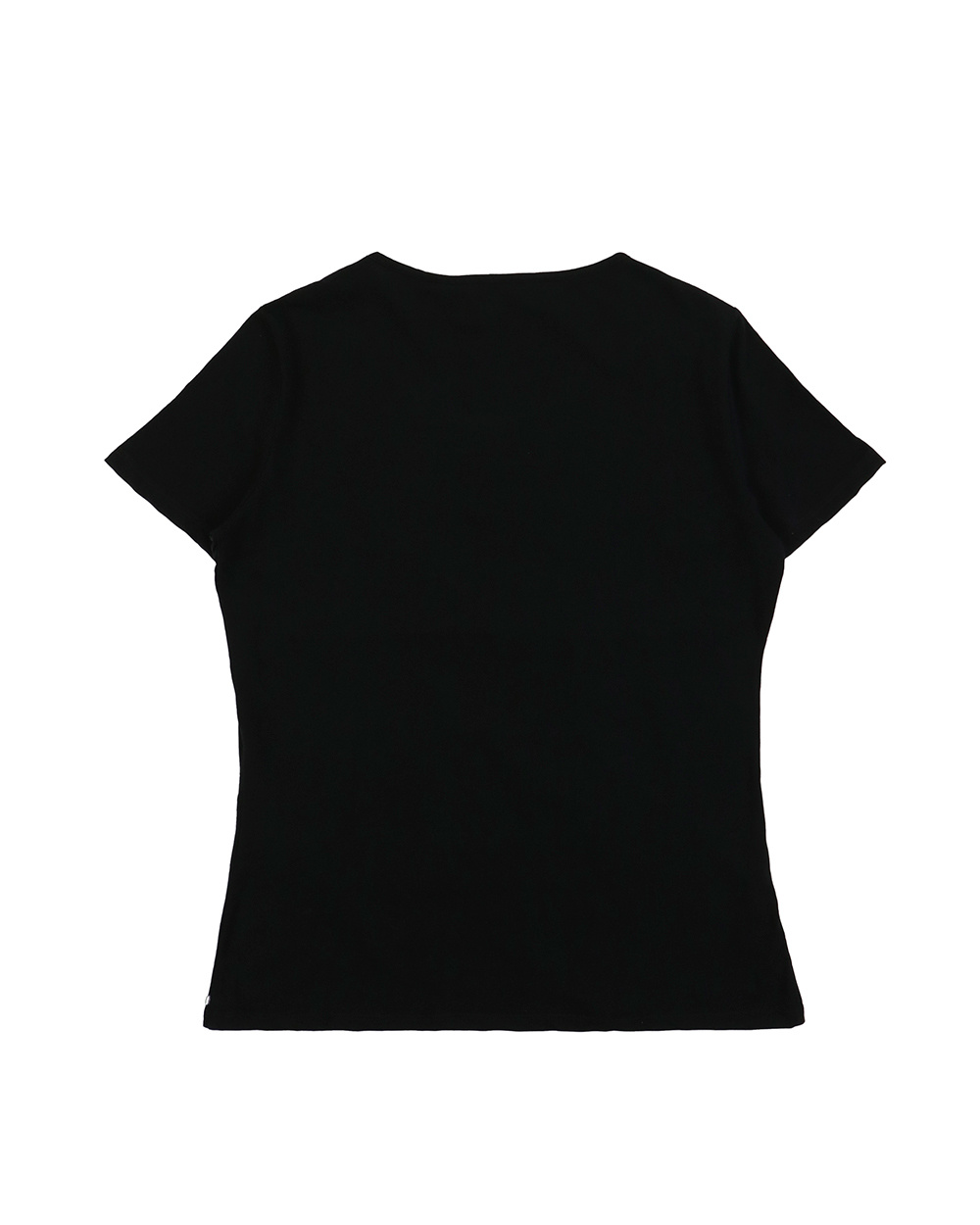 Sportmax Item O-neck Short-sleeved T-shirt In Black