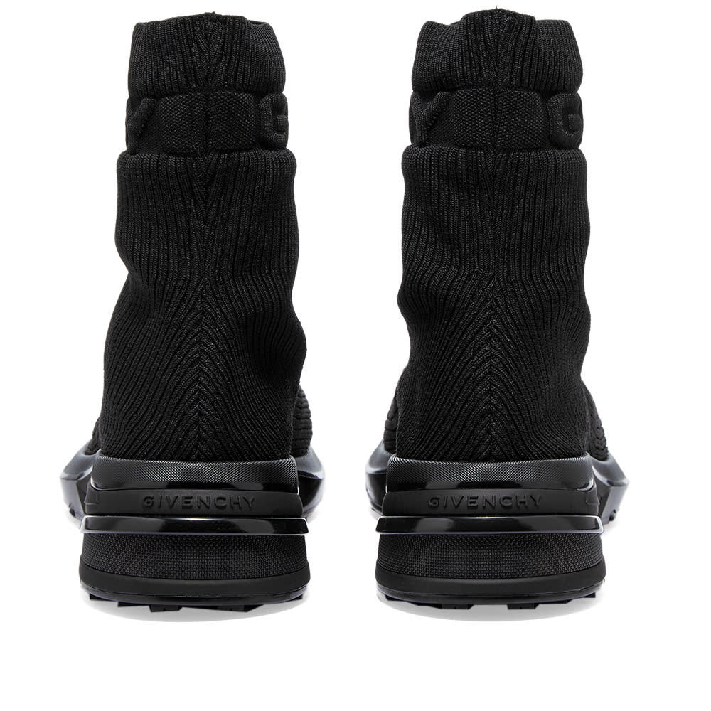 Givenchy Sock-style Logo Sneakers In Black