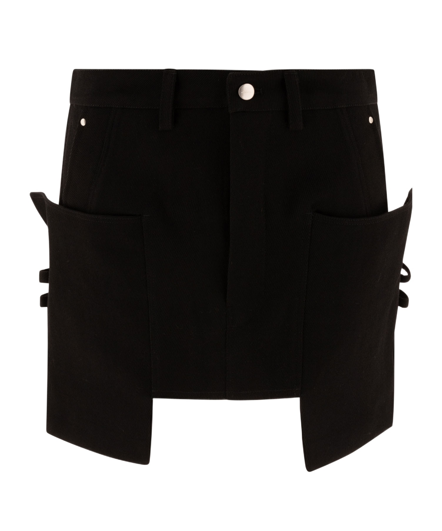 Rick Owens Stefan Mini Skirt In Black
