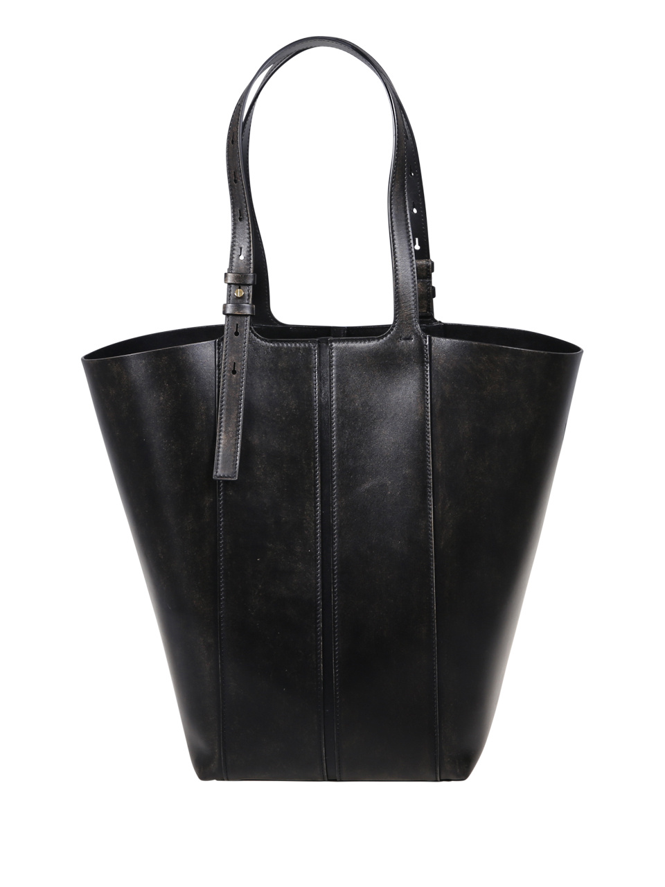 Golden Goose Rivet Shoulder Bag In Black