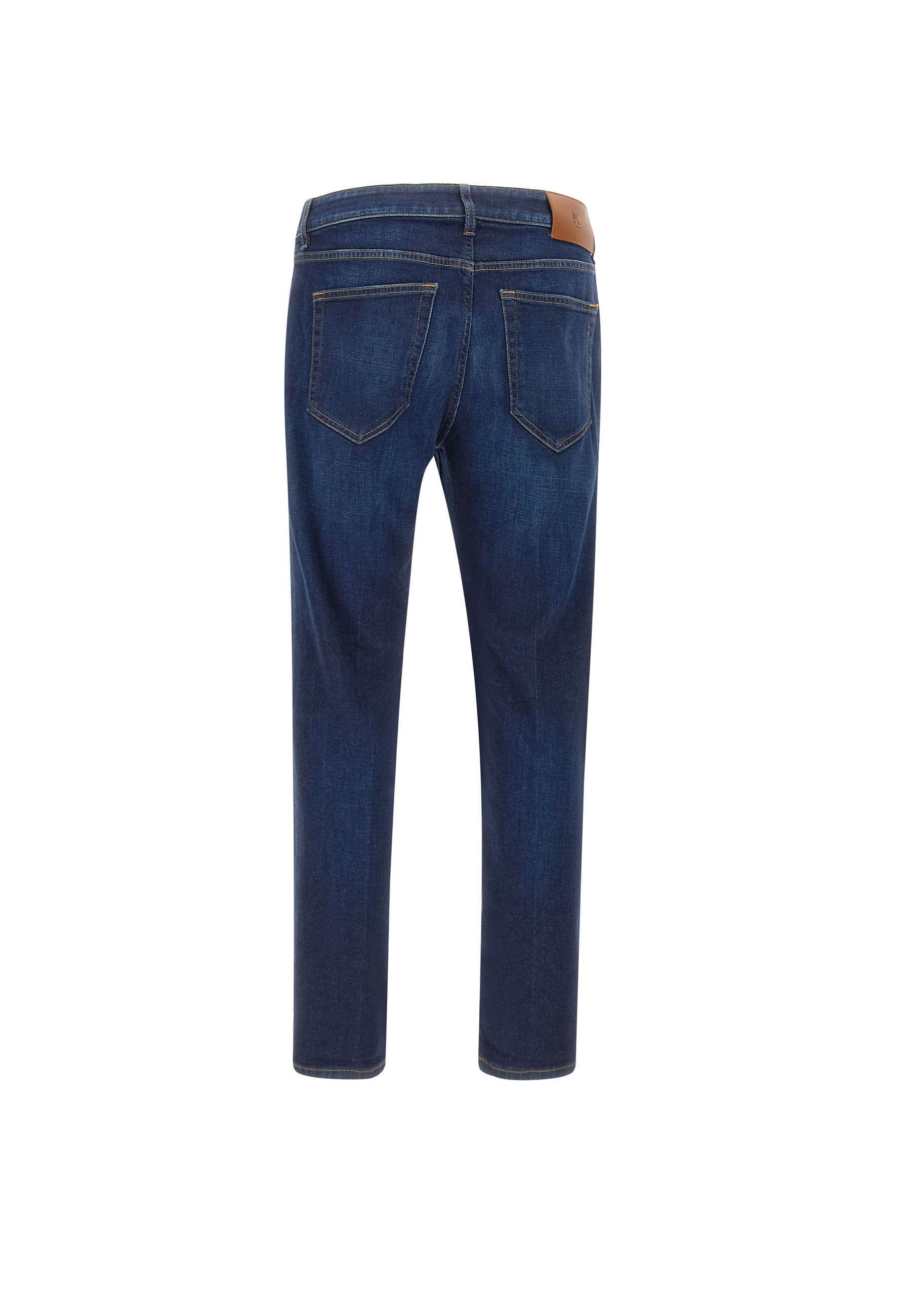 Pt Torino Jeans With Belt Loops In Blue