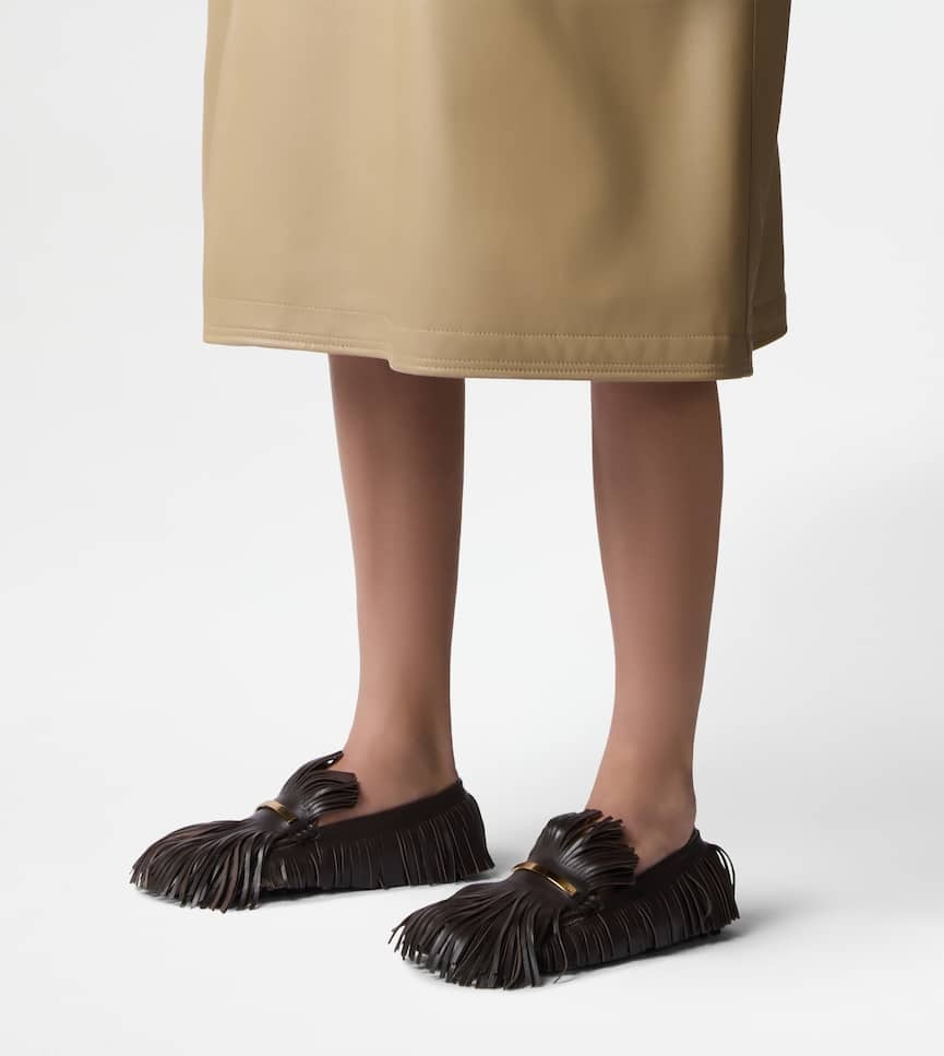 Tod's Tassel Business Dress Shoes In Black
