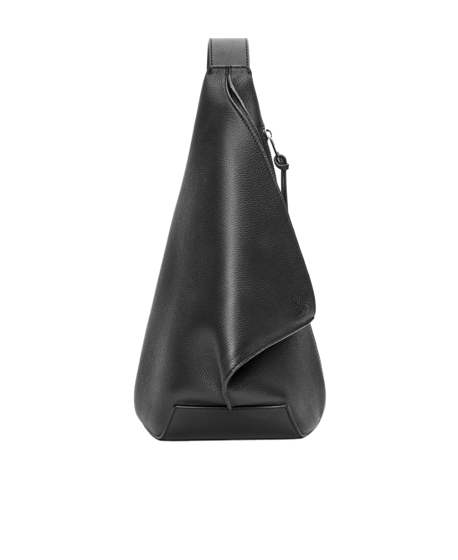 Loewe Anton Sling Satchel Bag In Black