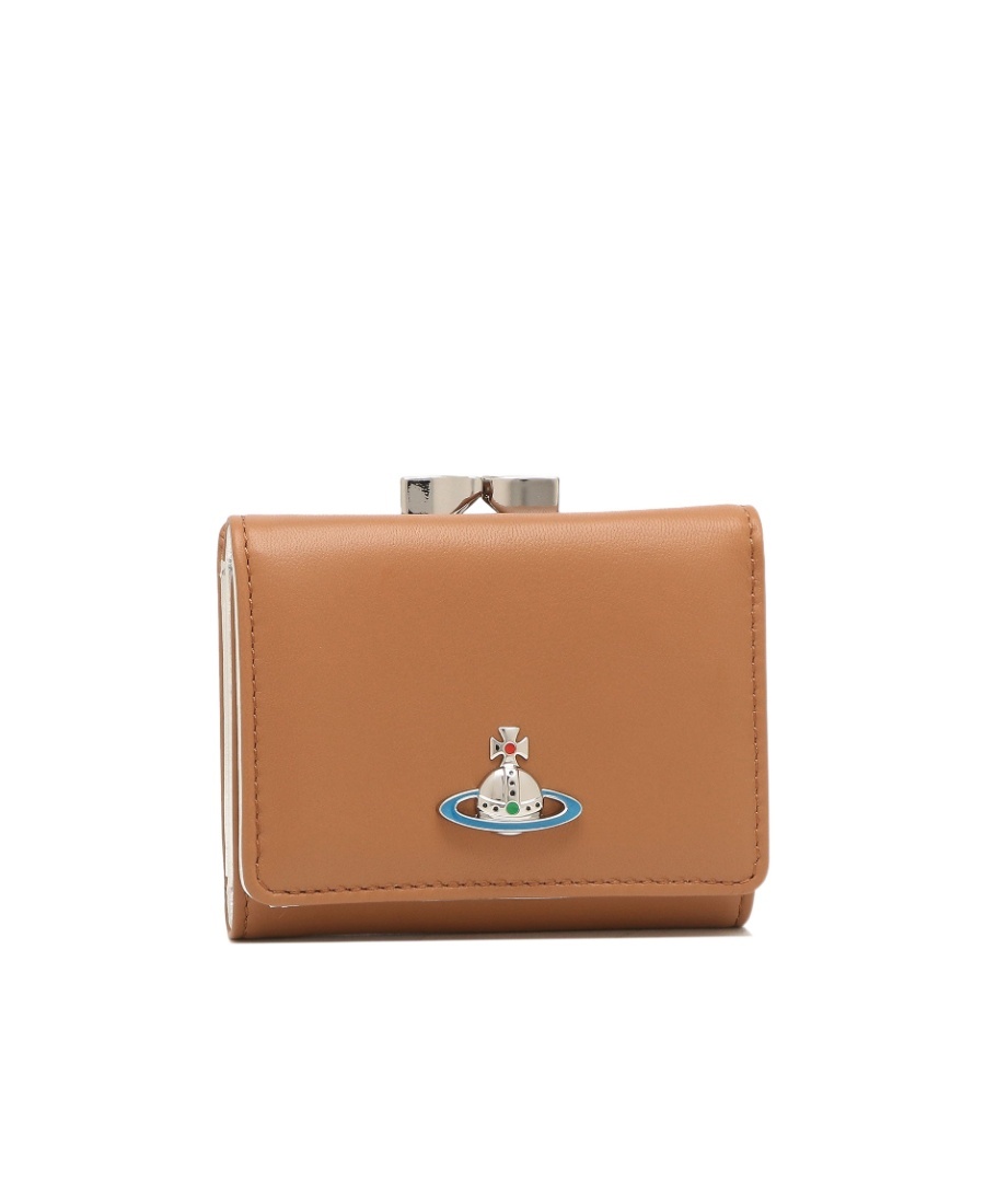 Vivienne Westwood Trifold Wallet In Brown