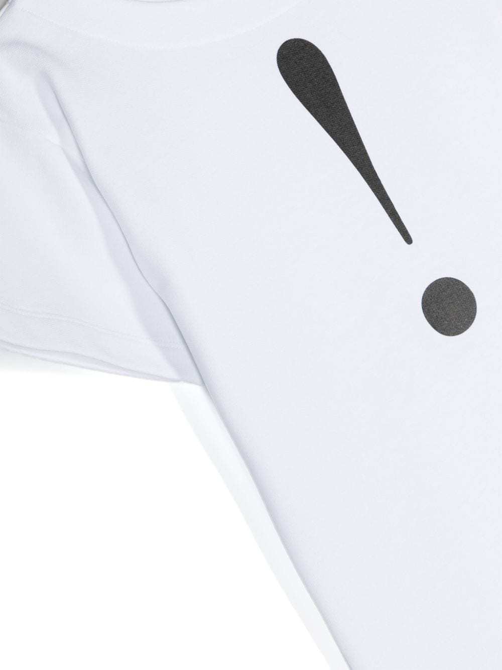 Moschino Graphic-print T-shirt Dress In White