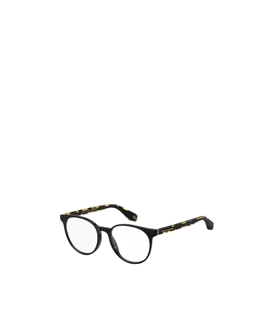 Marc Jacobs Logo Flat Mirror In Black