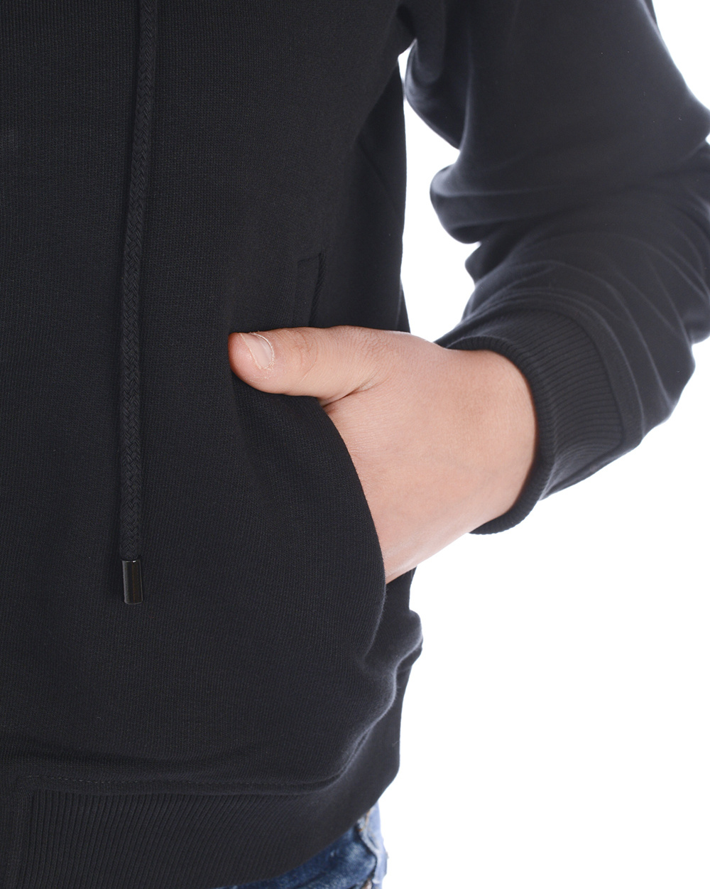 Kenzo Logo Zipper Casual Jacket In Black