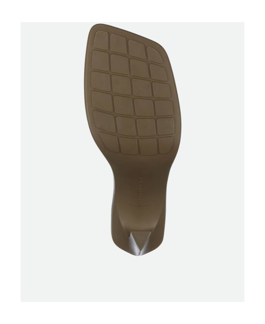 Bottega Veneta Jimbo Slingback Heeled Sandals In Brown