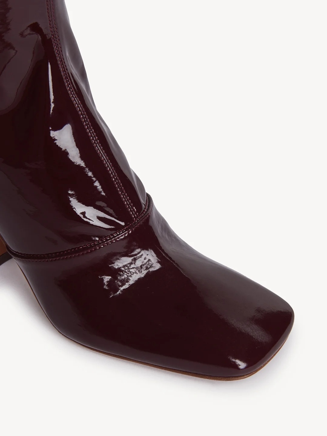 Chloé Janis Patent Leather Over-the-knee Boots