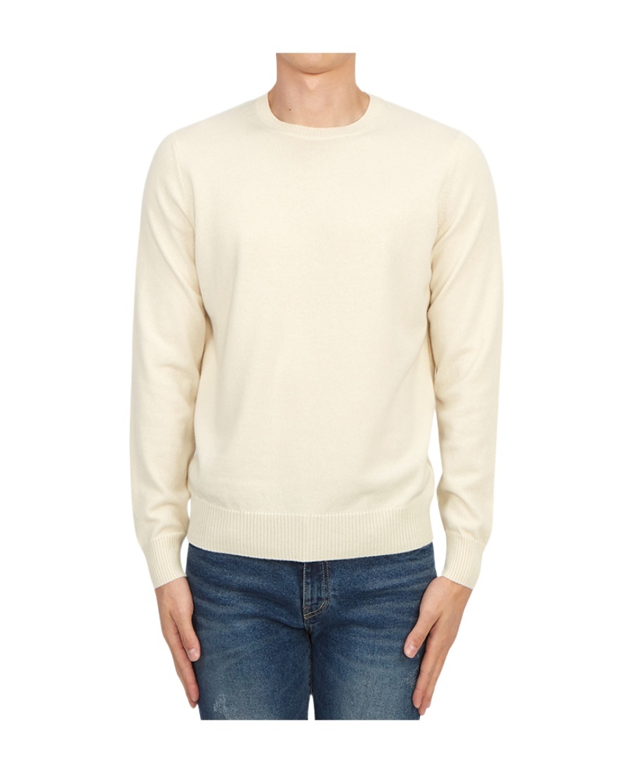 Drumohr Long-sleeved Sweater In White