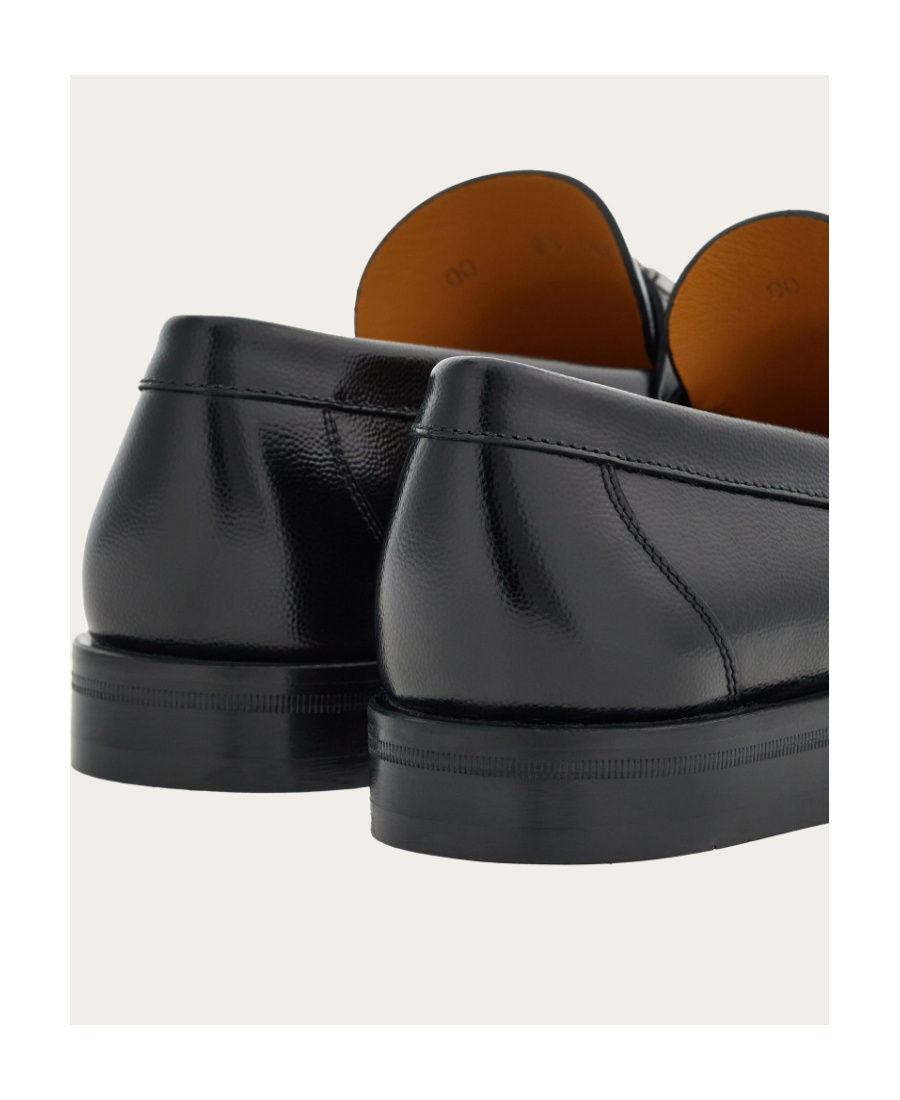 Ferragamo Men Mocassini British Gancini In Black