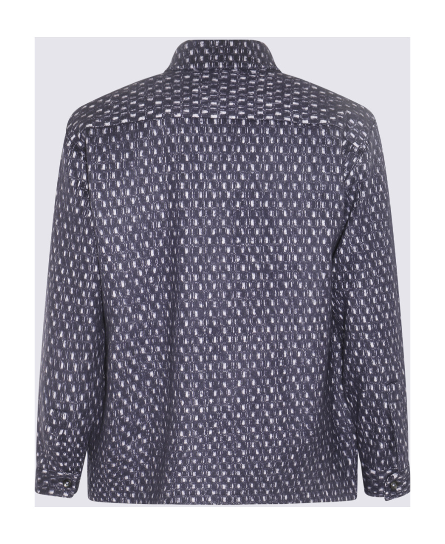 KITON LONG-SLEEVED LAPEL SHIRT 