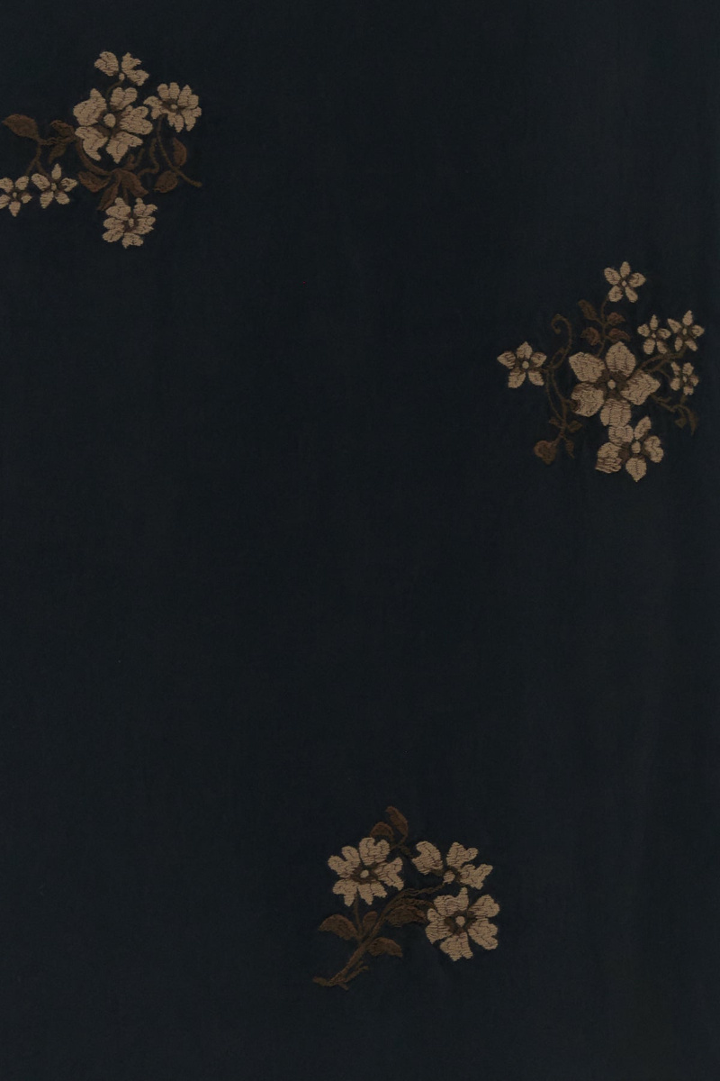 Uma Wang Satin Emma Blazer In Black