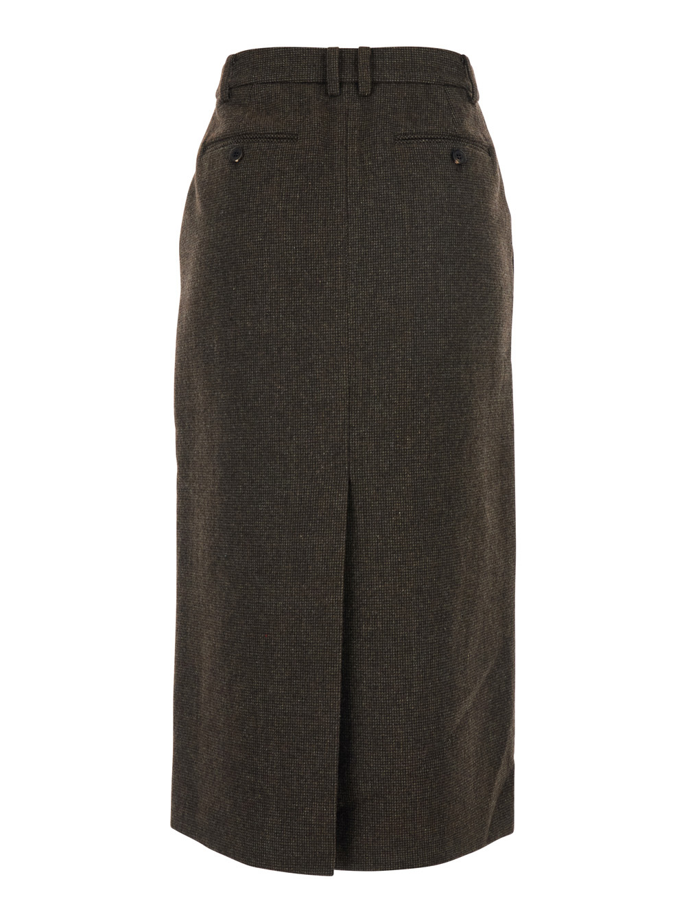 Dunst H-line Long Skirt In Brown