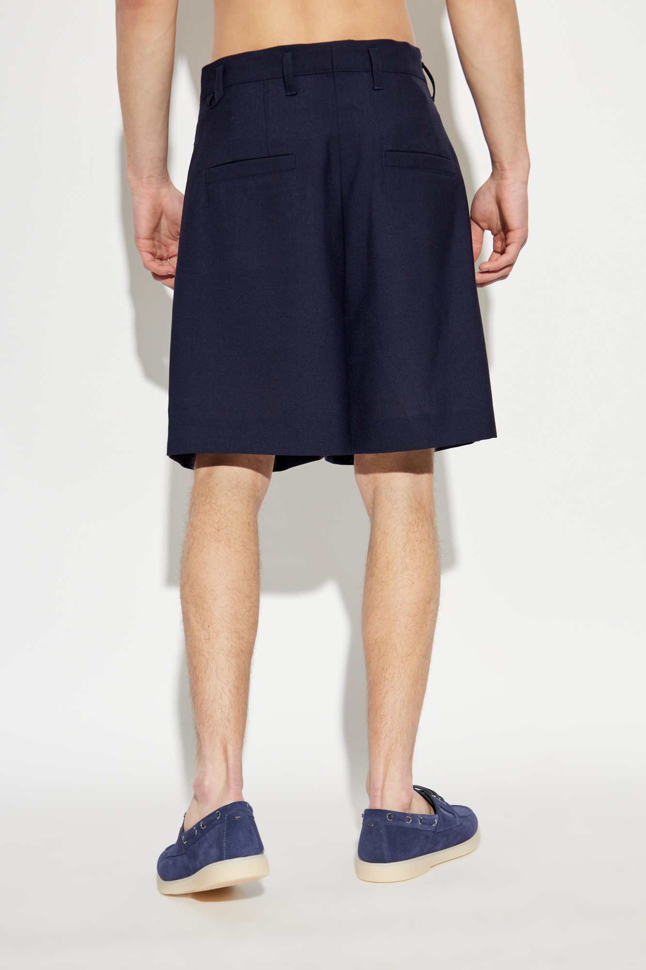 Jacquemus Fernando Bermuda Shorts In Black