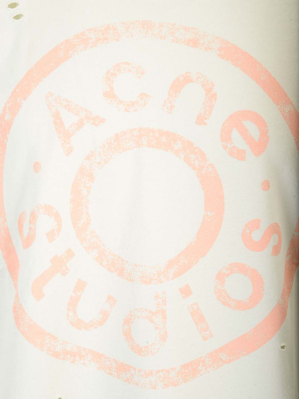 Acne Studios Short-sleeved T-shirt In White