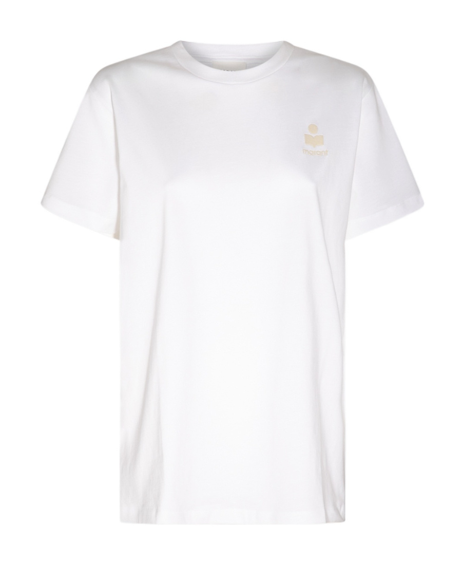 Isabel Marant Étoile Isabel Marant Etoile Aby Regular Fit T-shirt In White
