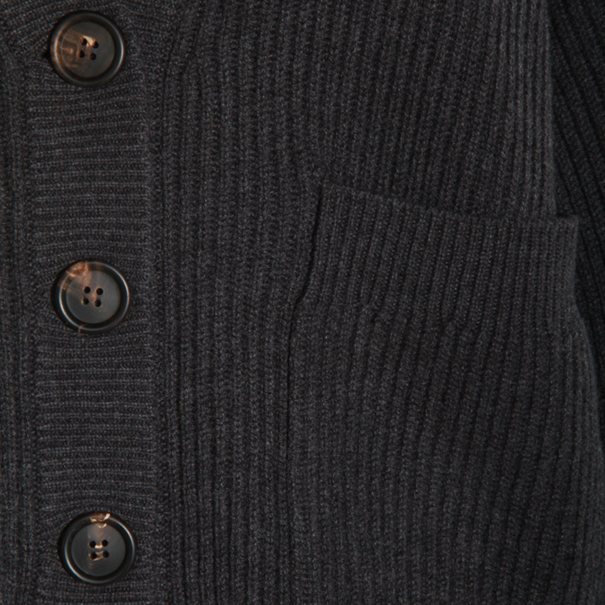 Brunello Cucinelli Ribbed V-neck Knitwear Cuffed Sleeves In Black