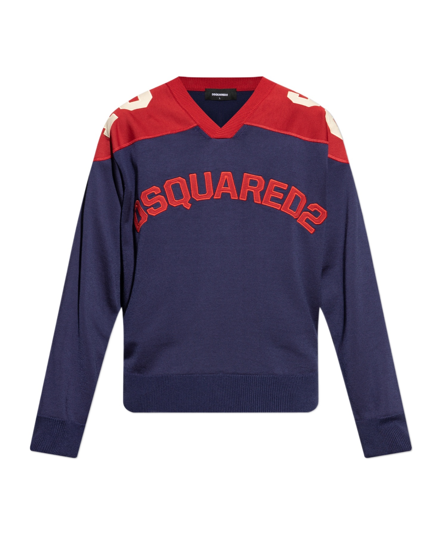 Dsquared2 Long Sleeve Sweatshirt In Black