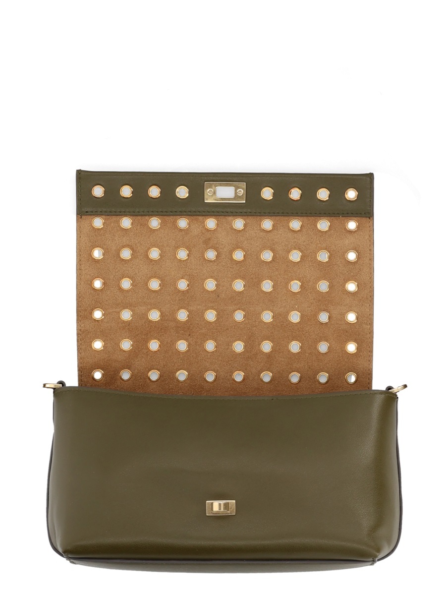 Anya Hindmarch Rectangular Cross-body Bag Adjustable Strap In Green