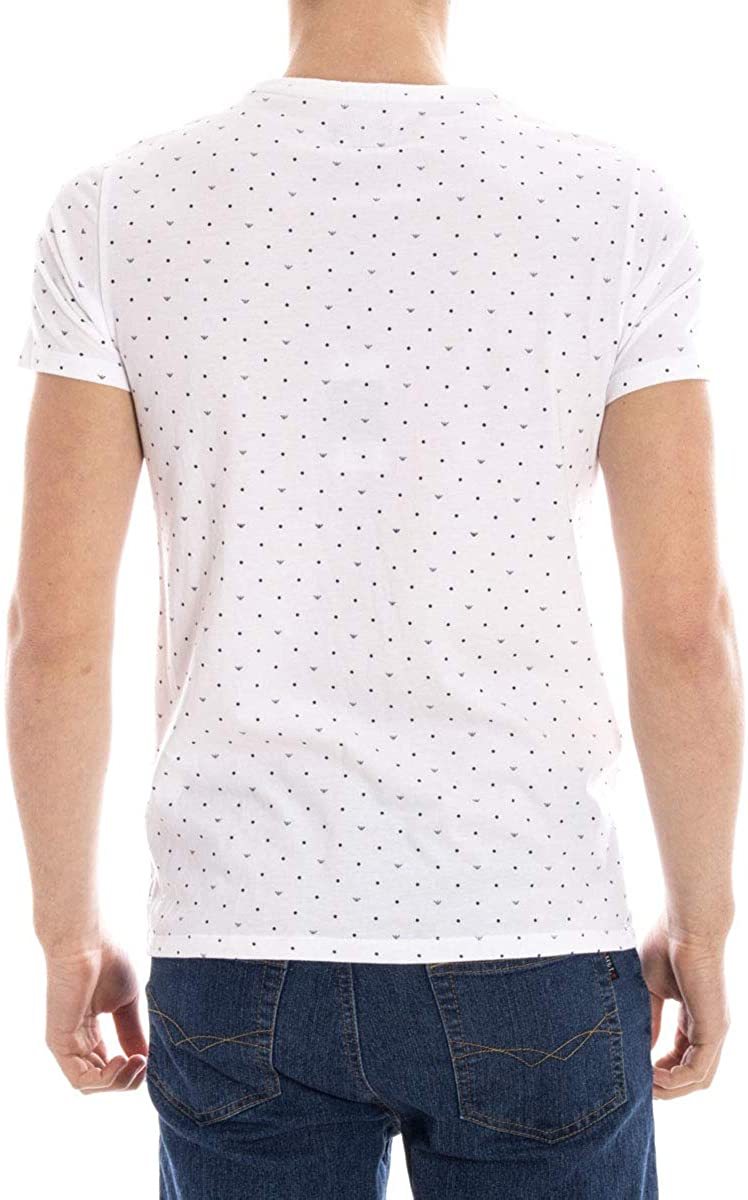 Armani Jeans Logo Details T-shirt In White