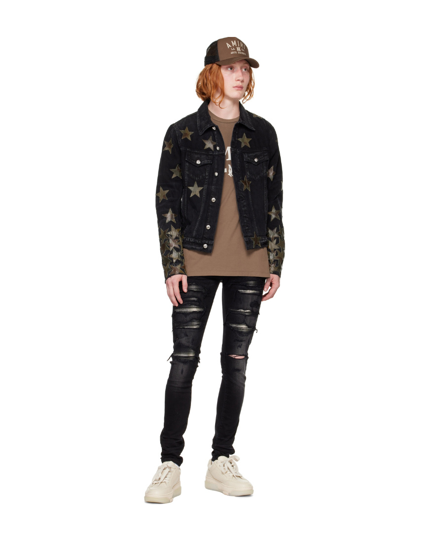 Amiri Make Old Jeans In Black