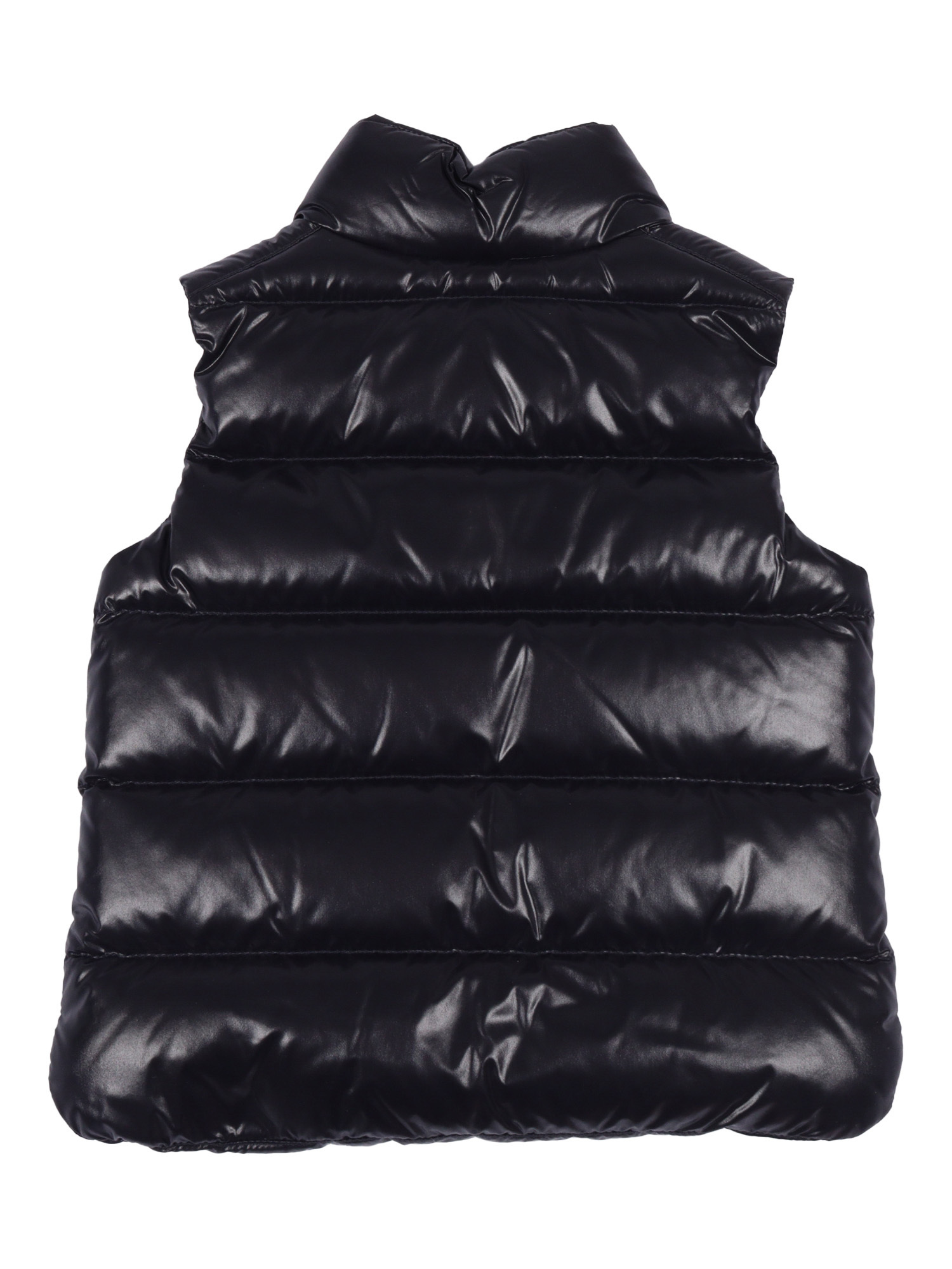 Moncler Quilted Puffer Vest In Black