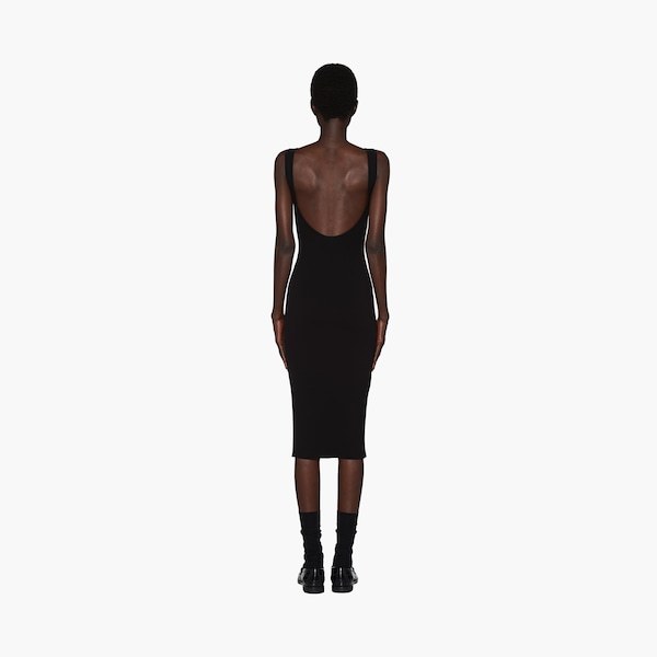 Miu Miu Viscose Dress In Black