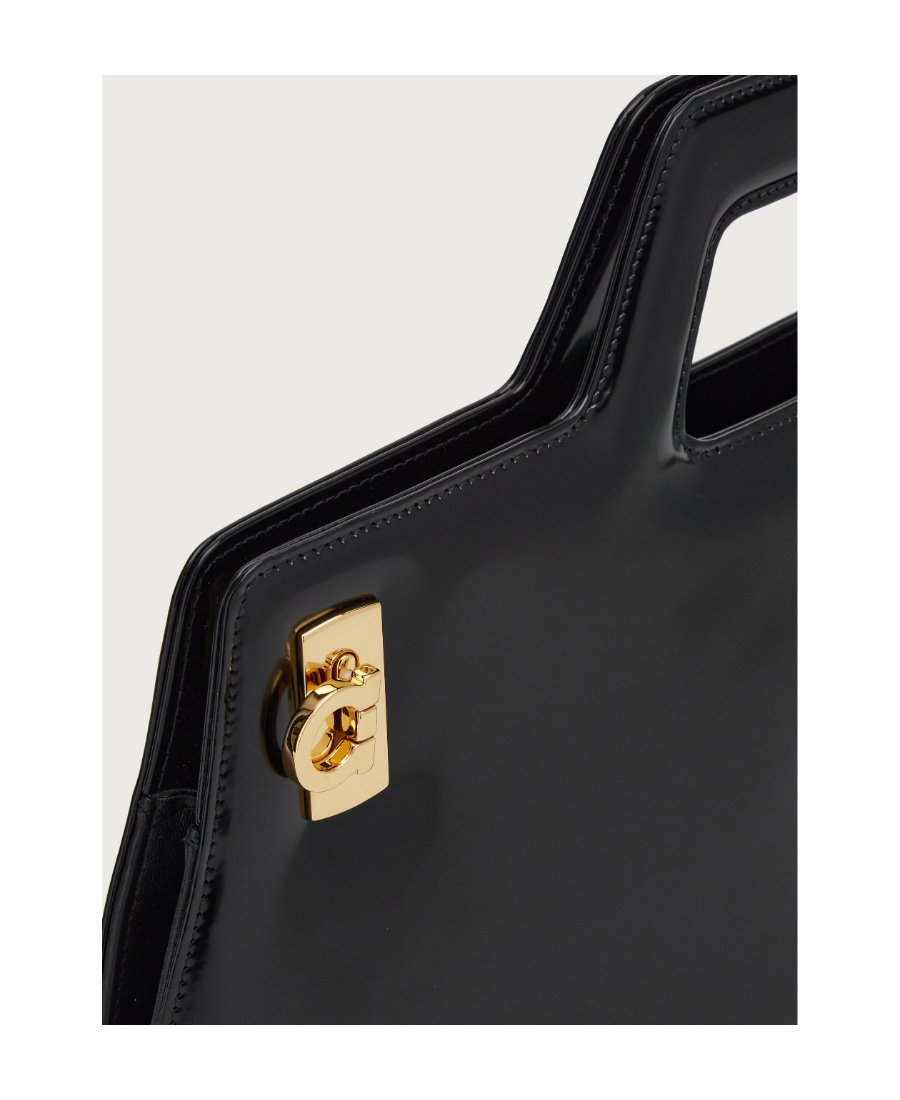 Ferragamo Salvatore Damen Handtasche Wanda In Black