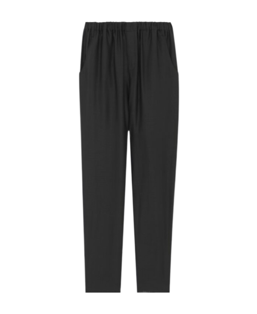 SAINT LAURENT SAINT LAURENT HIGH WAIST STRAIGHT LEG PANTS