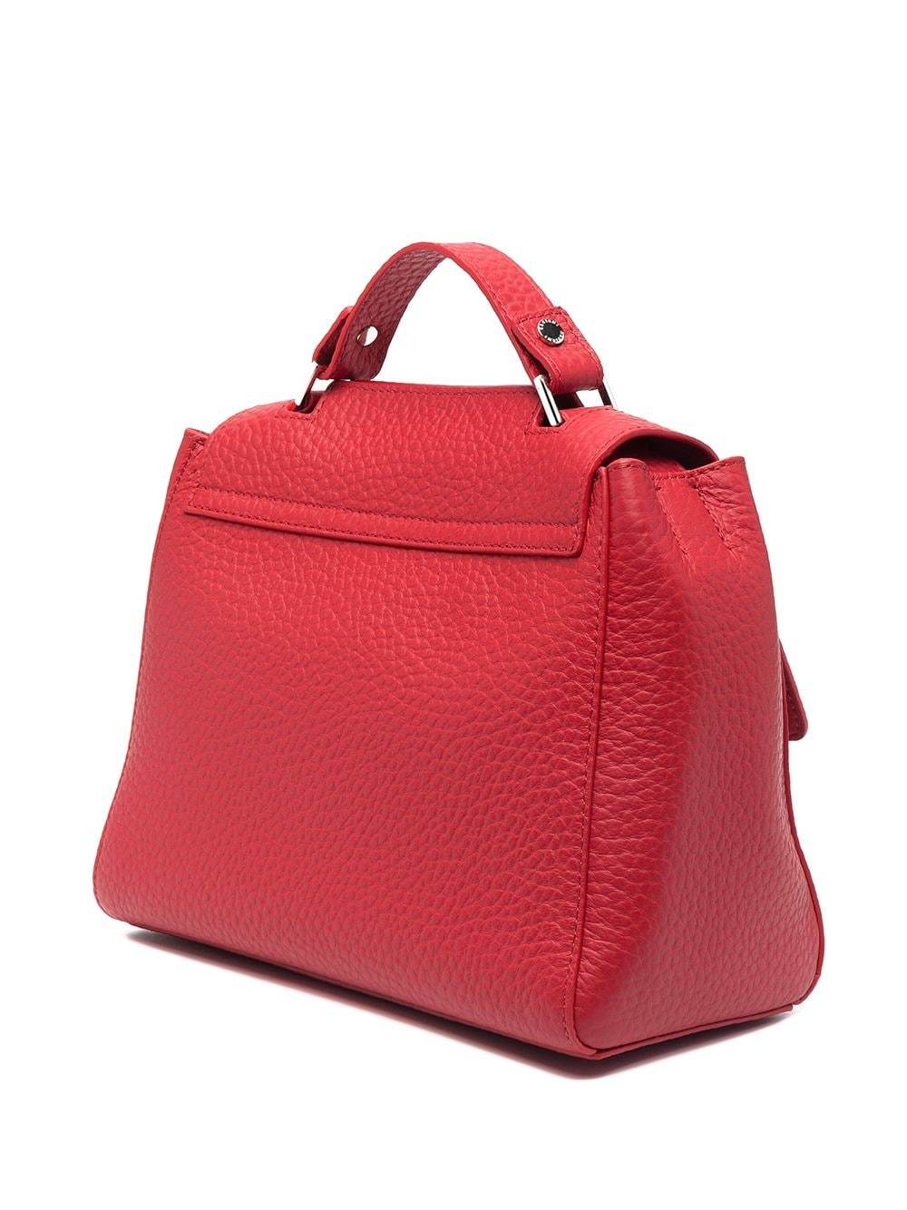 Orciani Sveva Soft Small Shoulder Bag In Red