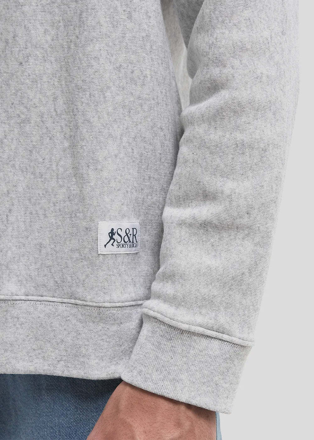 Sporty And Rich Soft Crew Sweatshirt