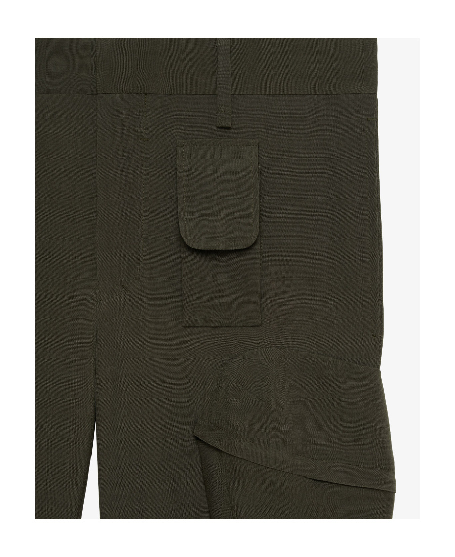 Givenchy Logo Casual Pants In Green