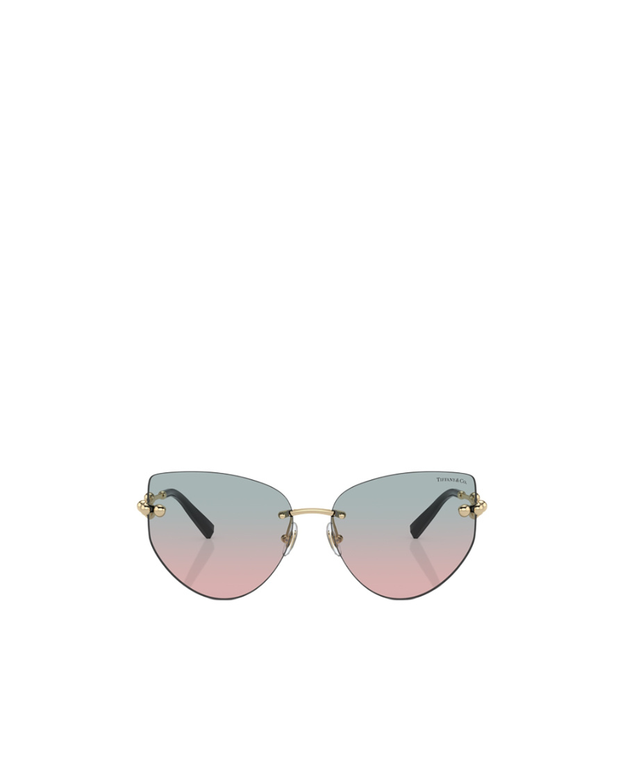 Tiffany & Co Geometric Frame Gradually Changing Sunglasses In Gray