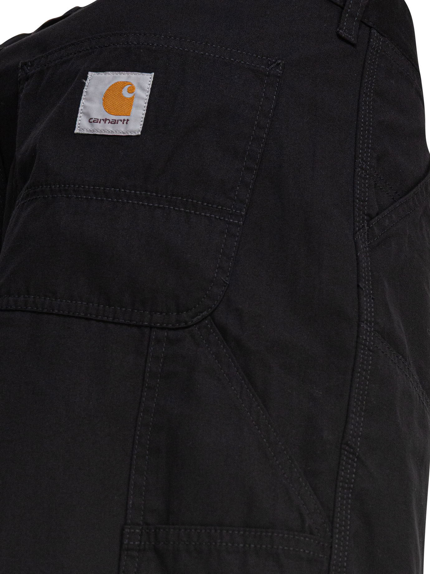 Carhartt Regular Waist Relaxed Fit Single Knee Shorts In Black