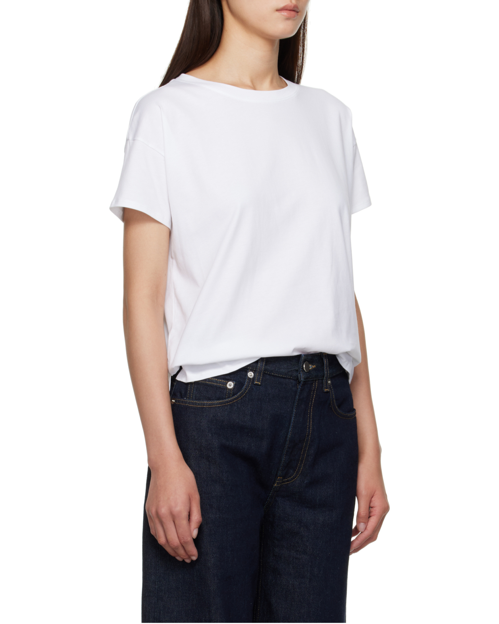 Loulou De Saison Short-sleeve T-shirt In White