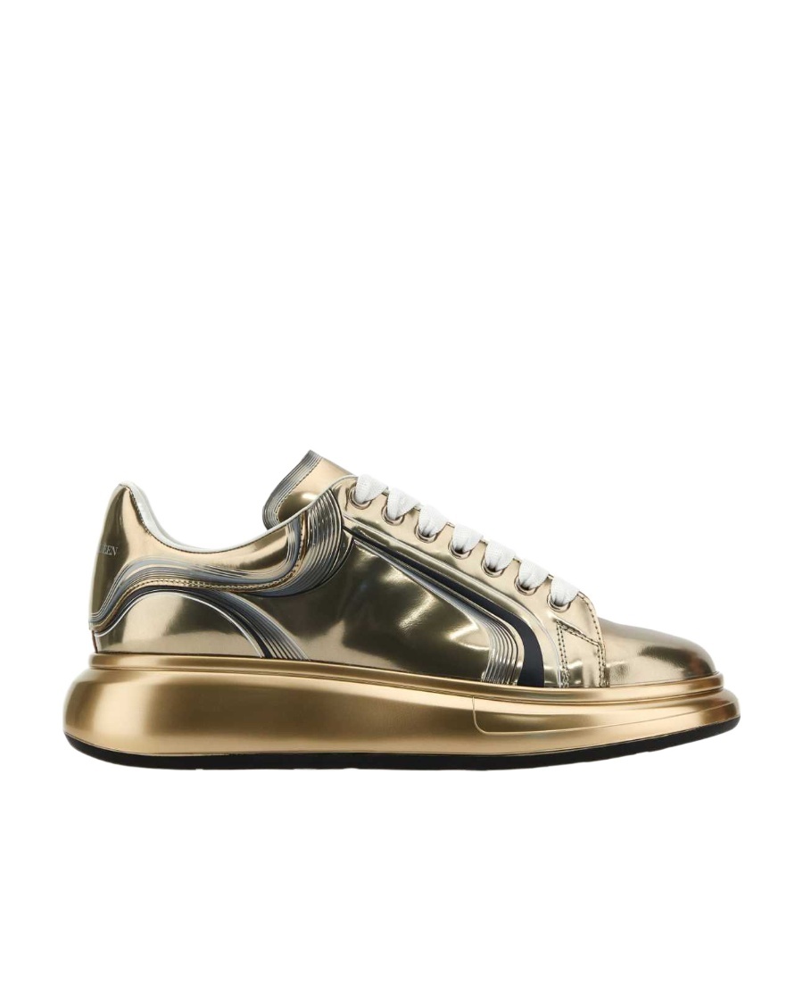 ALEXANDER MCQUEEN ROUND HEAD LOW UPPER BOARD SHOES