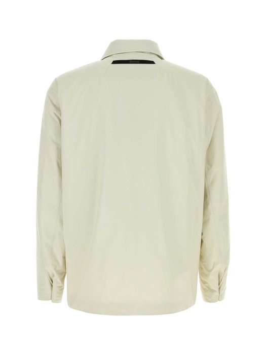 Herno Double-pocket Shirt Jacket In Green