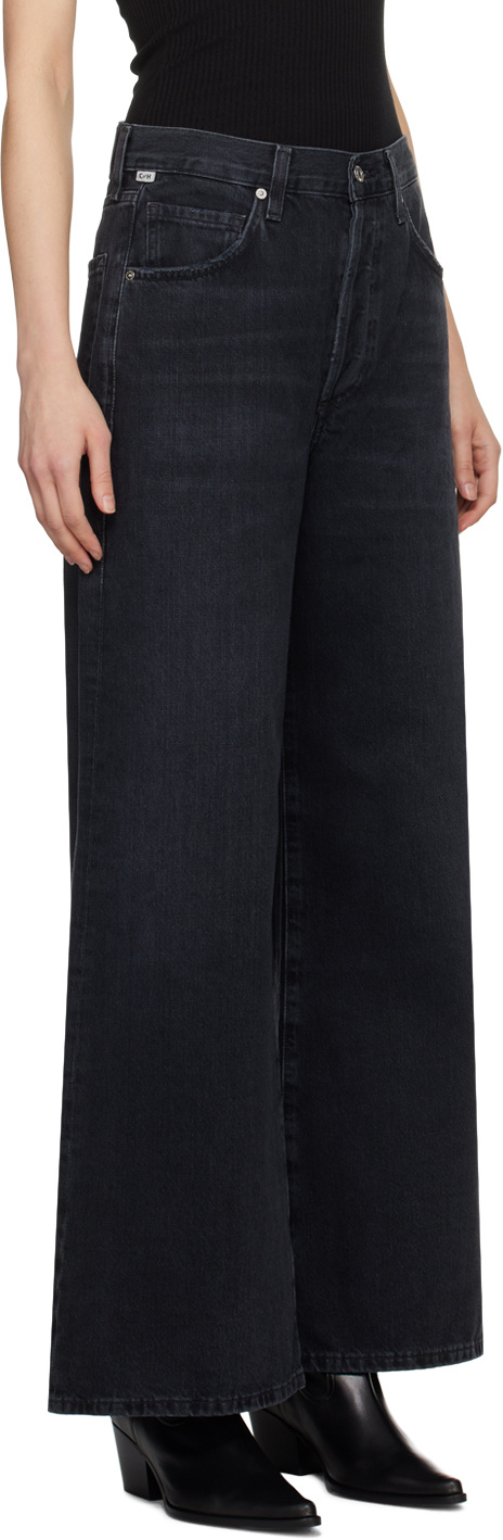 Citizens Of Humanity Beverly Slouch Boot Trouser In Black